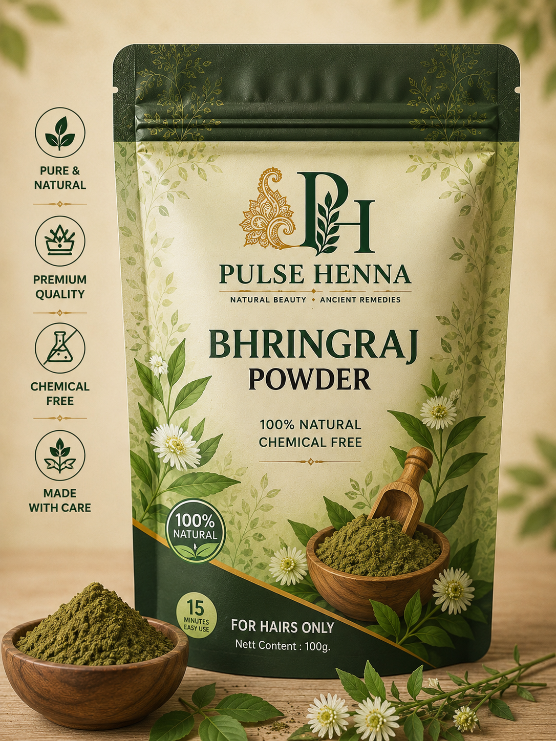 HERBAL BHRINGRAJ POWDER