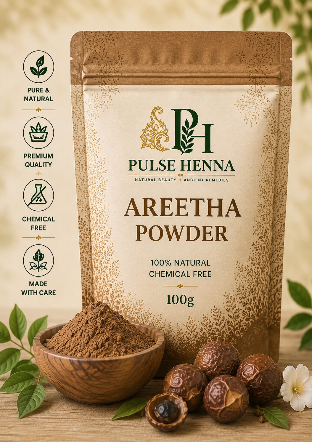 HERBAL AREETHA POWDER