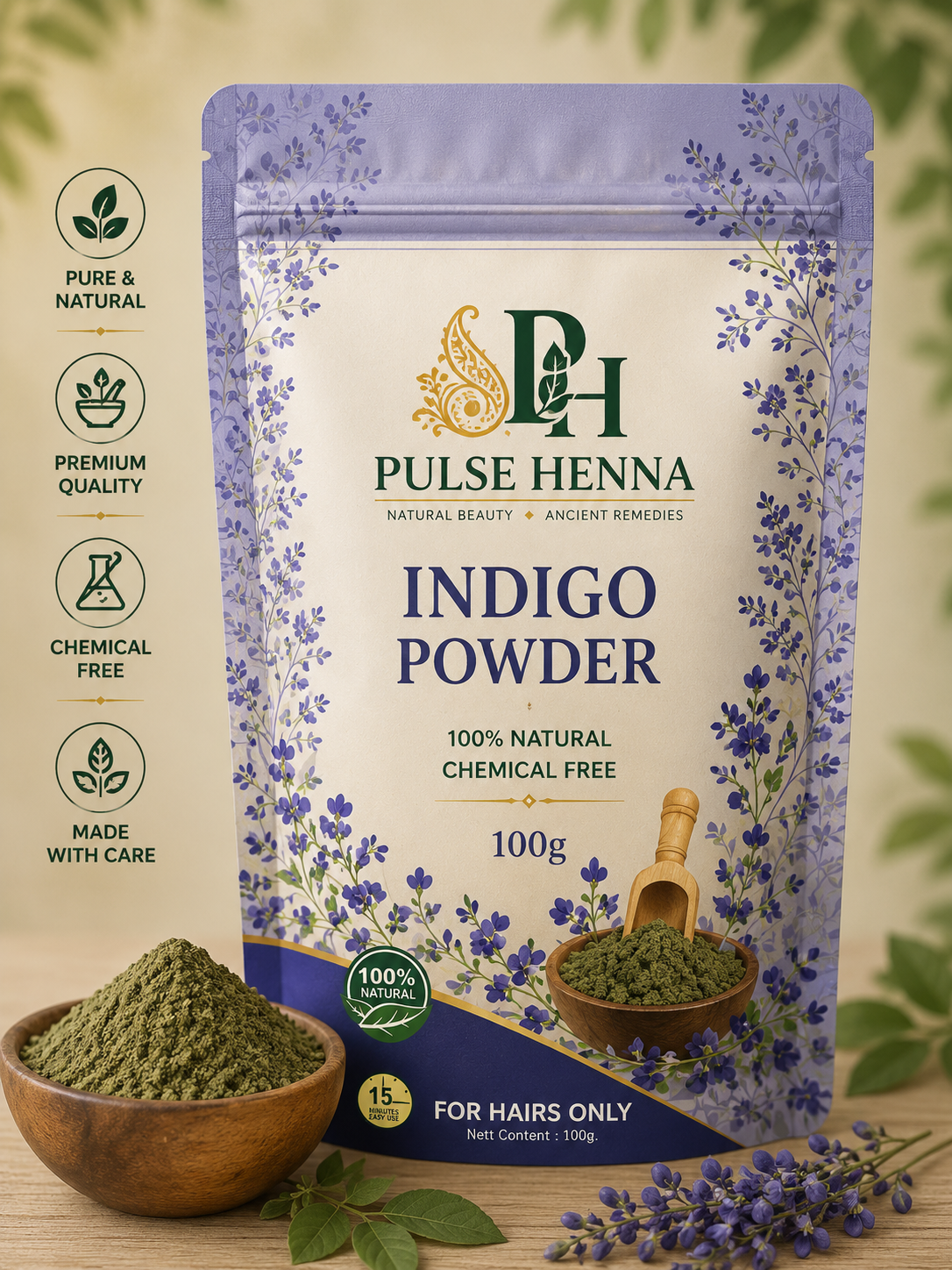 HERBAL INDIGO POWDER