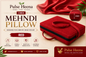 MEHANDI PILLOW RED COLOUR 2 INCH